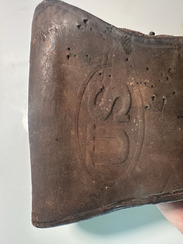 Vintage leather pistol case 1880-1920