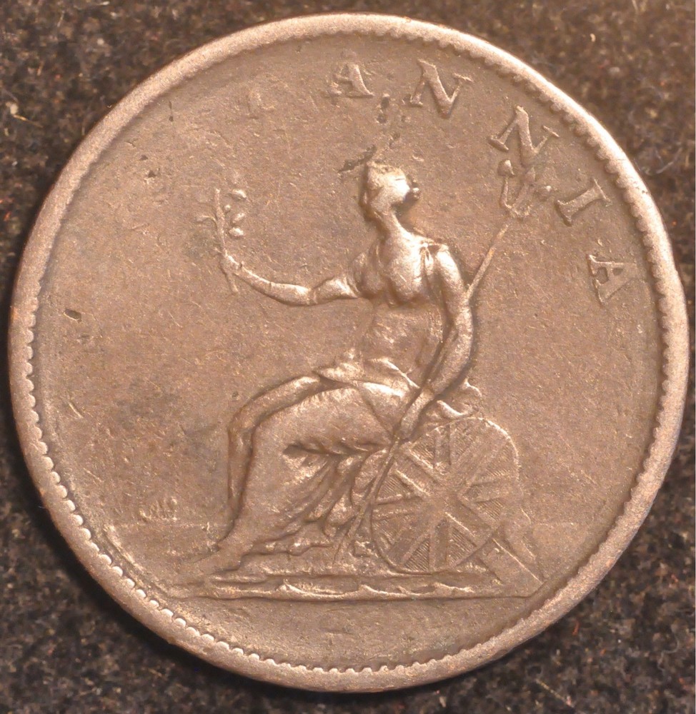 Halfpenny 1806 George III (T40)