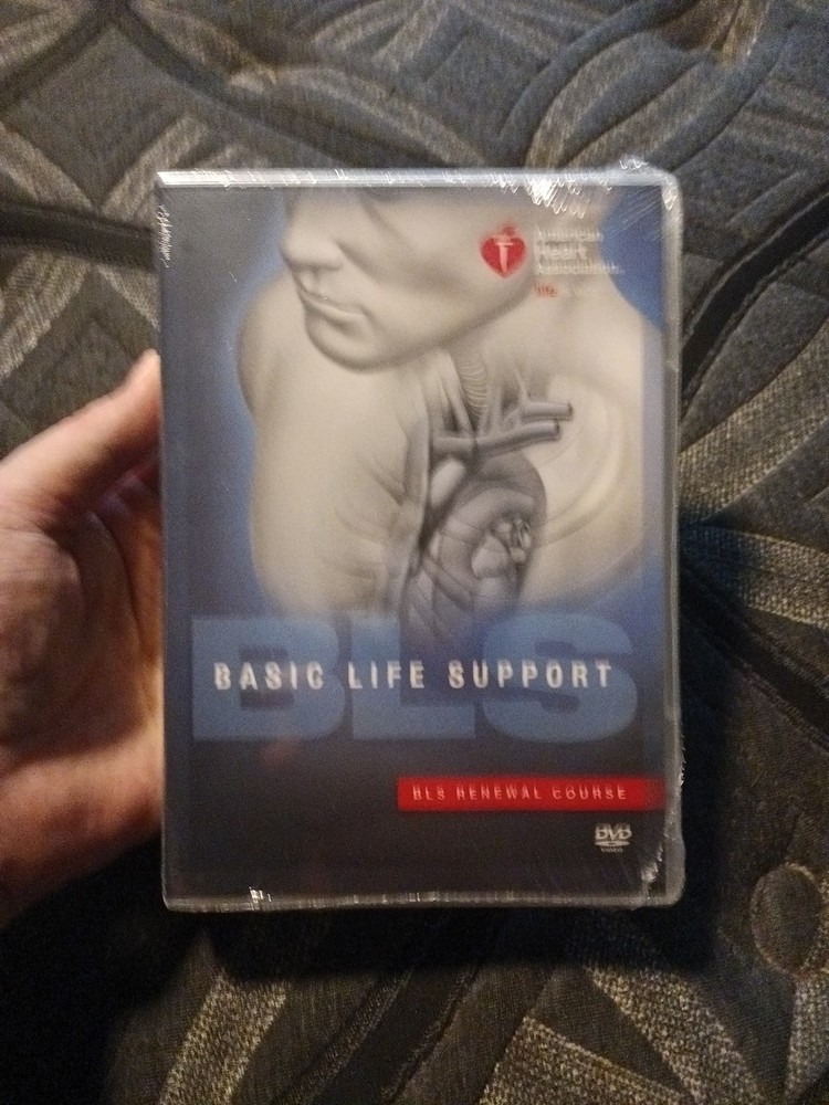 AHA Basic Life Support DVD Set : BLS Course, HeartCode BLS, and BLS Renewal New