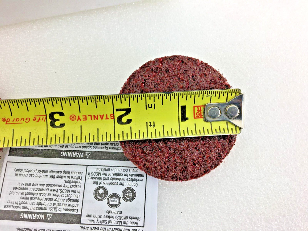 Standard Abrasives 2" Quick Change TS Surface Conditioning Discs AO Medium 50pk