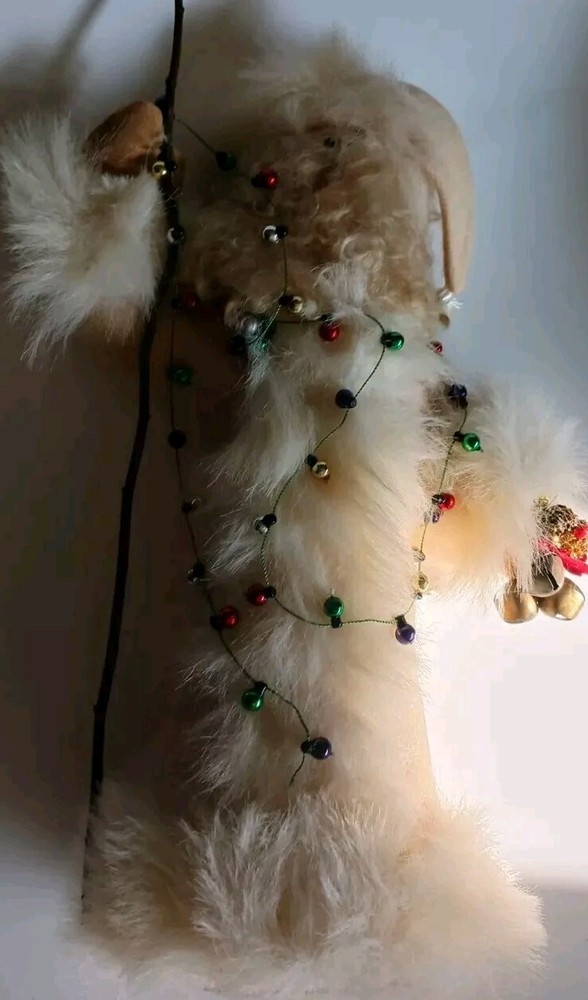 Handmade Rustic St. Nick /Santa Fabric 14 Inches