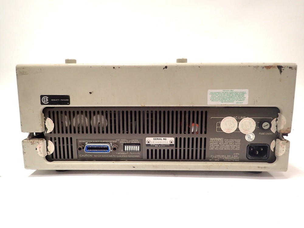 HP 9876A / AGILENT 9876A PRINTER PLOTTER VINTAGE!