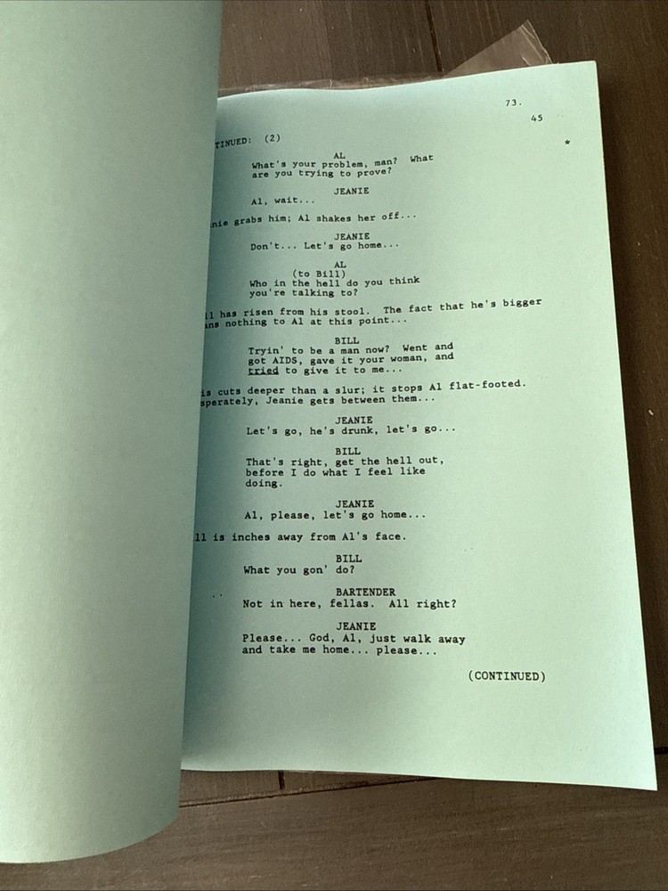 ER TV Show Script Ep. Good Touch Bad Touch Second Draft 8/1997 George Clooney