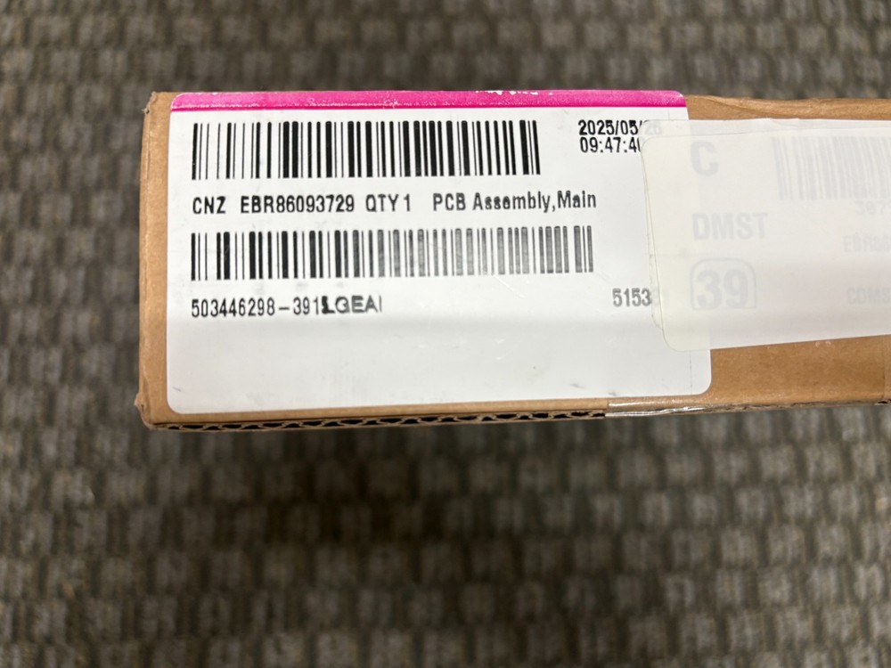 LG Main PCB - EBR86093729