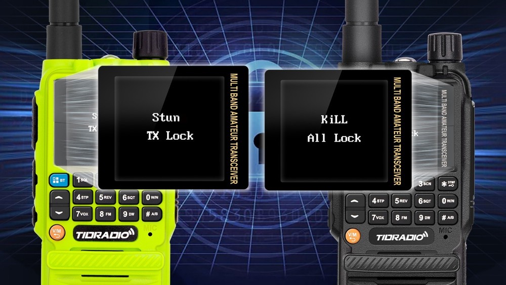 TIDRADIO TD-H3 GMRS Radios Handheld, APP/Web Bluetooth Programming, 8-Band Long