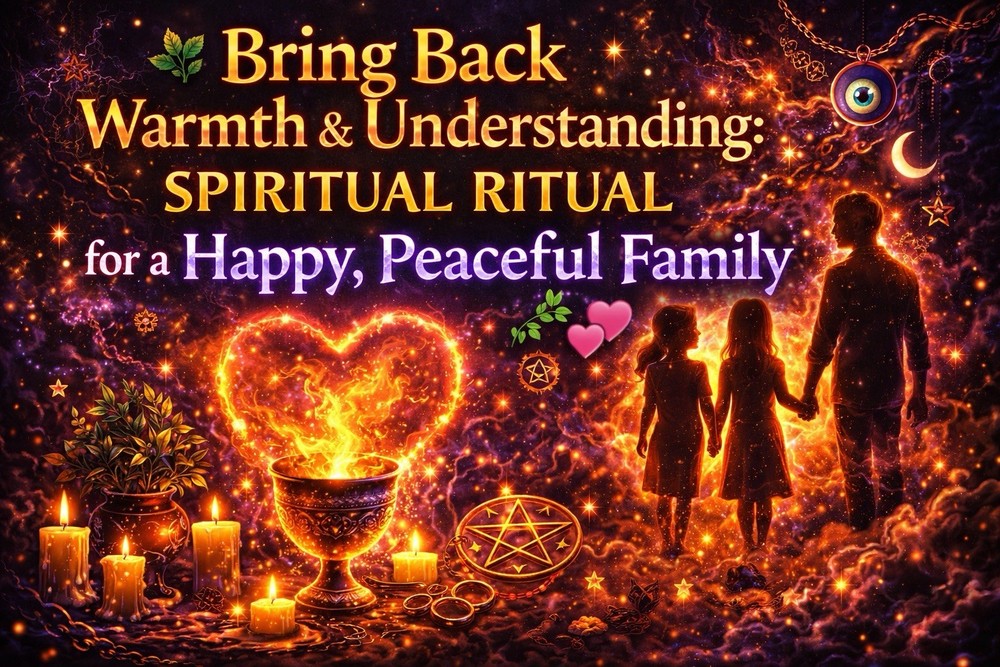 🌿 Bring Back Warmth & Understanding: Spiritual Ritual for a Happy