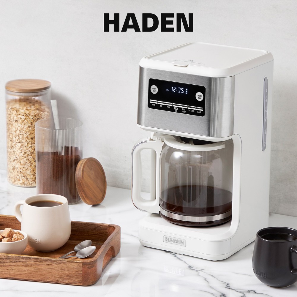 Haden Generous Brew 14 Cup Programmable Digital Coffee Maker Pot (Open Box)