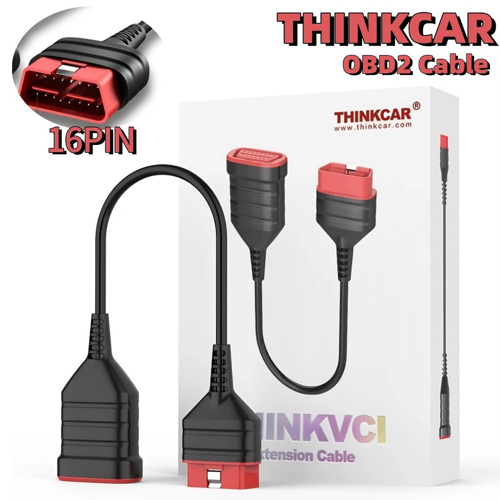 MUCAR BT200 MAX Car OBD2 Scanner All System Diagnostic Tool+OBD2 Extension cable