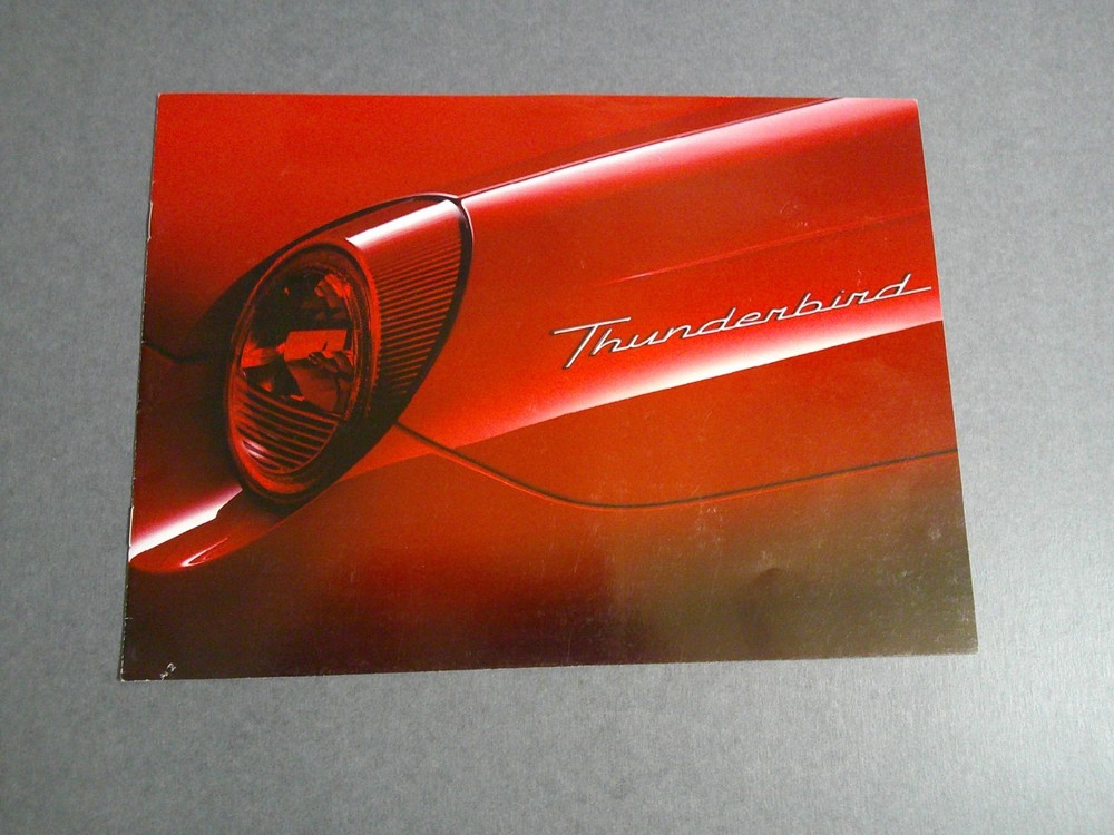 2002 Ford Thunderbird Sales Catalog