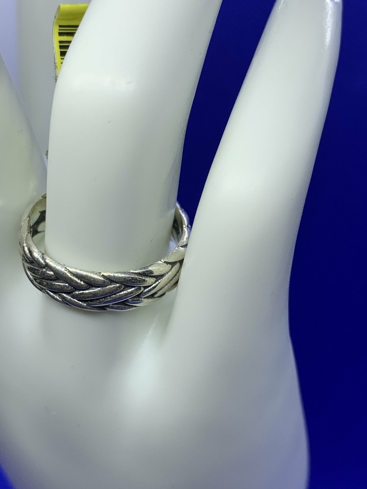 Artisan Crafted Sterling Silver Braided Ring