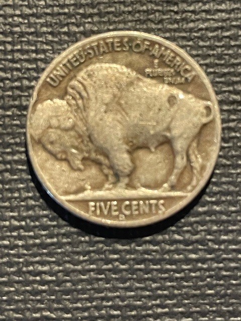 1937-D 5C Buffalo Nickel - 002