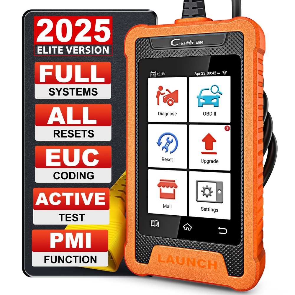 LAUNCH Creader Elite For Ford OBD2 Scanner Car Diagnostic Tool ECU Coding IMMO
