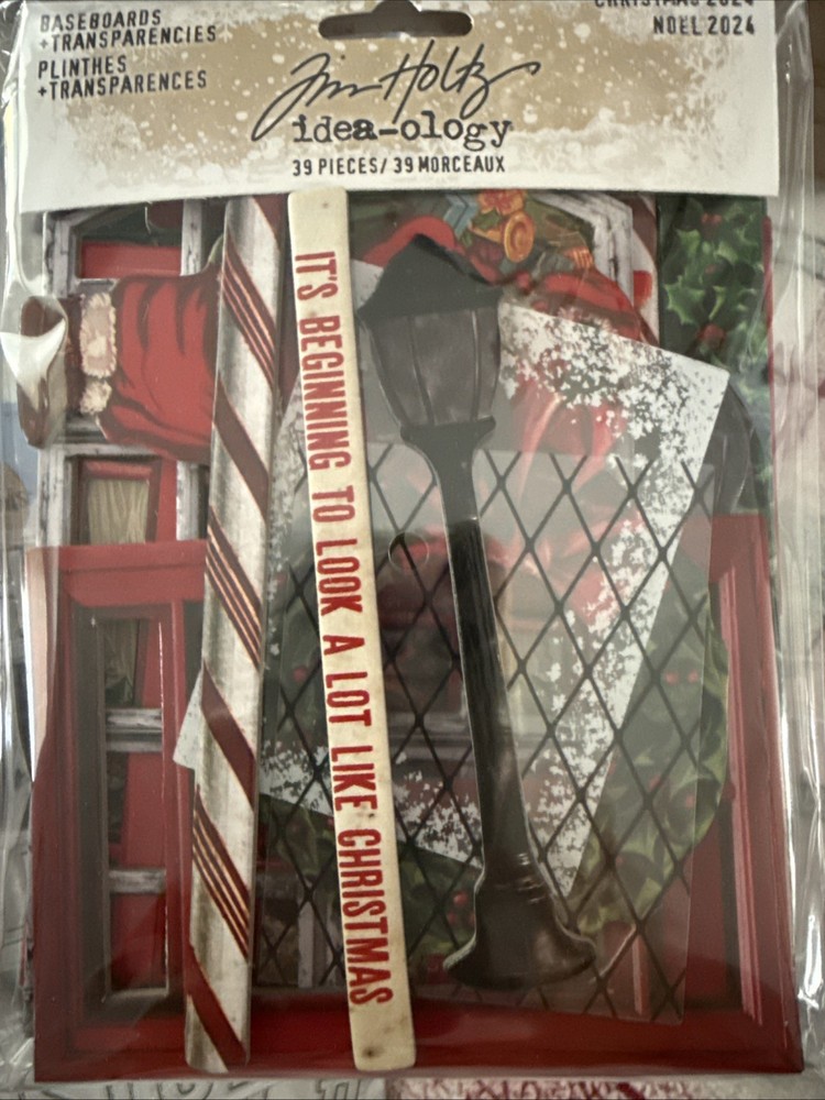 Tim Holtz Baseboards & Transparencies Christmas 2024