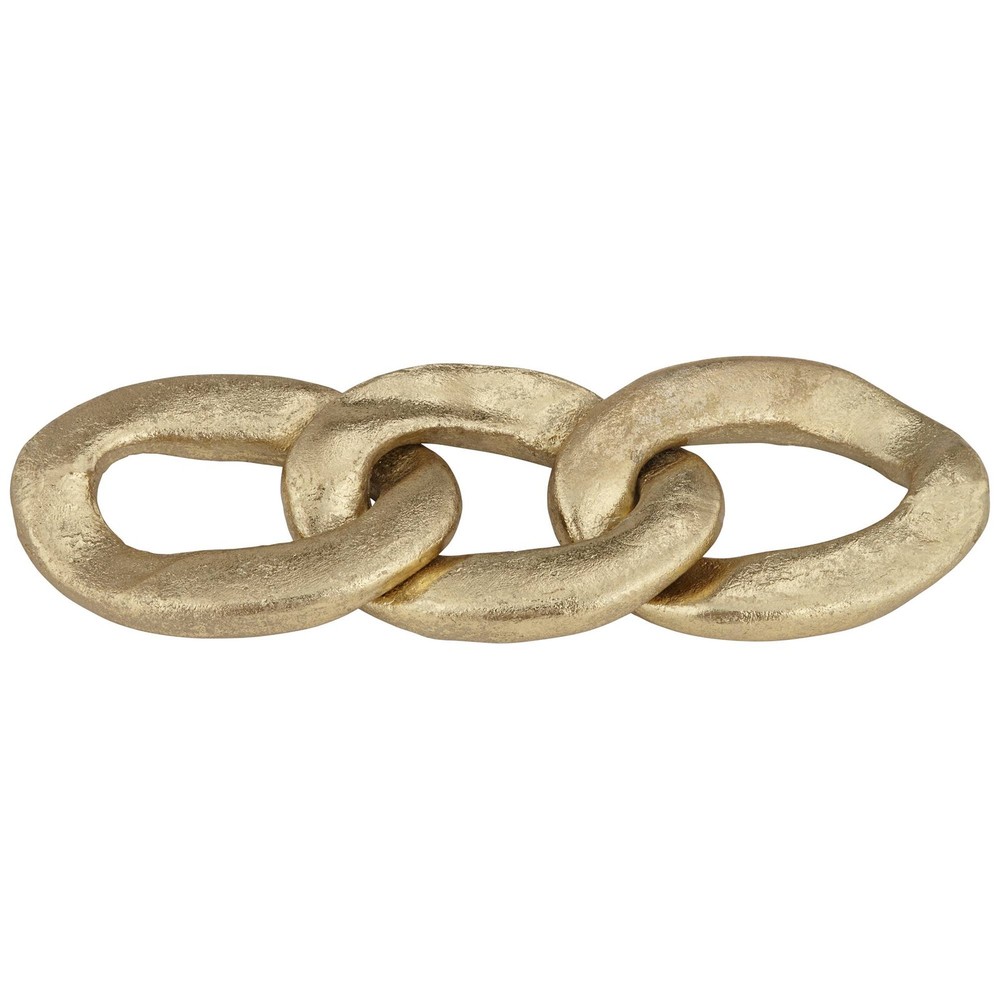Eternity 12" Gold Finish Chain Decorative Accessory