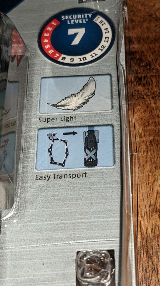 Abus Bordo 6050/85 85cm Foldable Keyed Lock