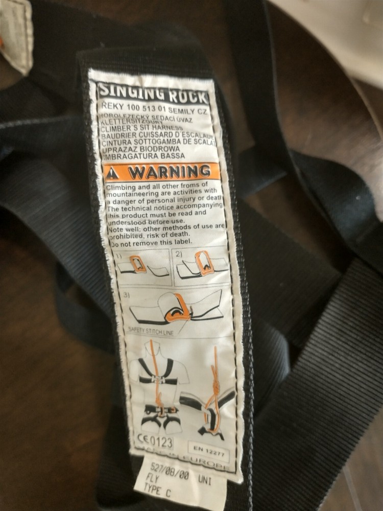SINGING ROCK Type C CLIMBING Sit in HARNESS