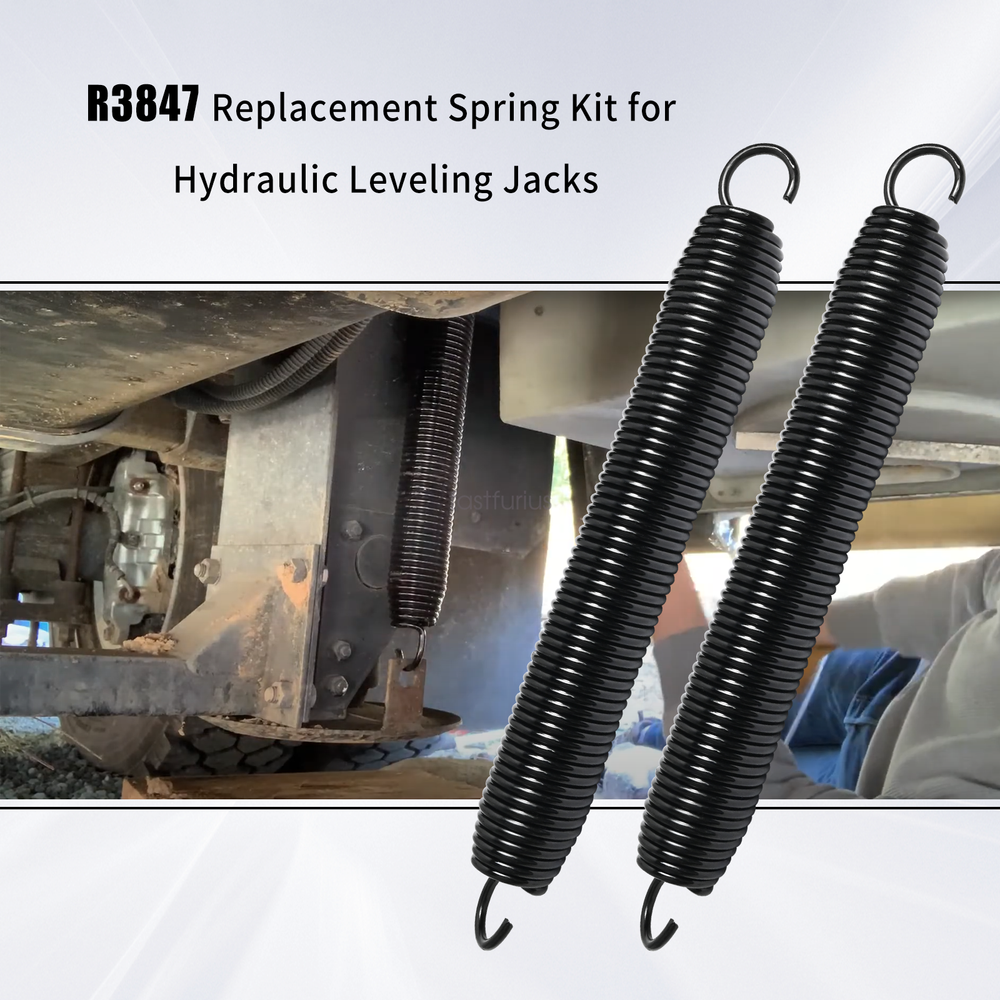 2 pack Replacement Spring Kit Fits R3847 Hydraulic Leveling Jacks