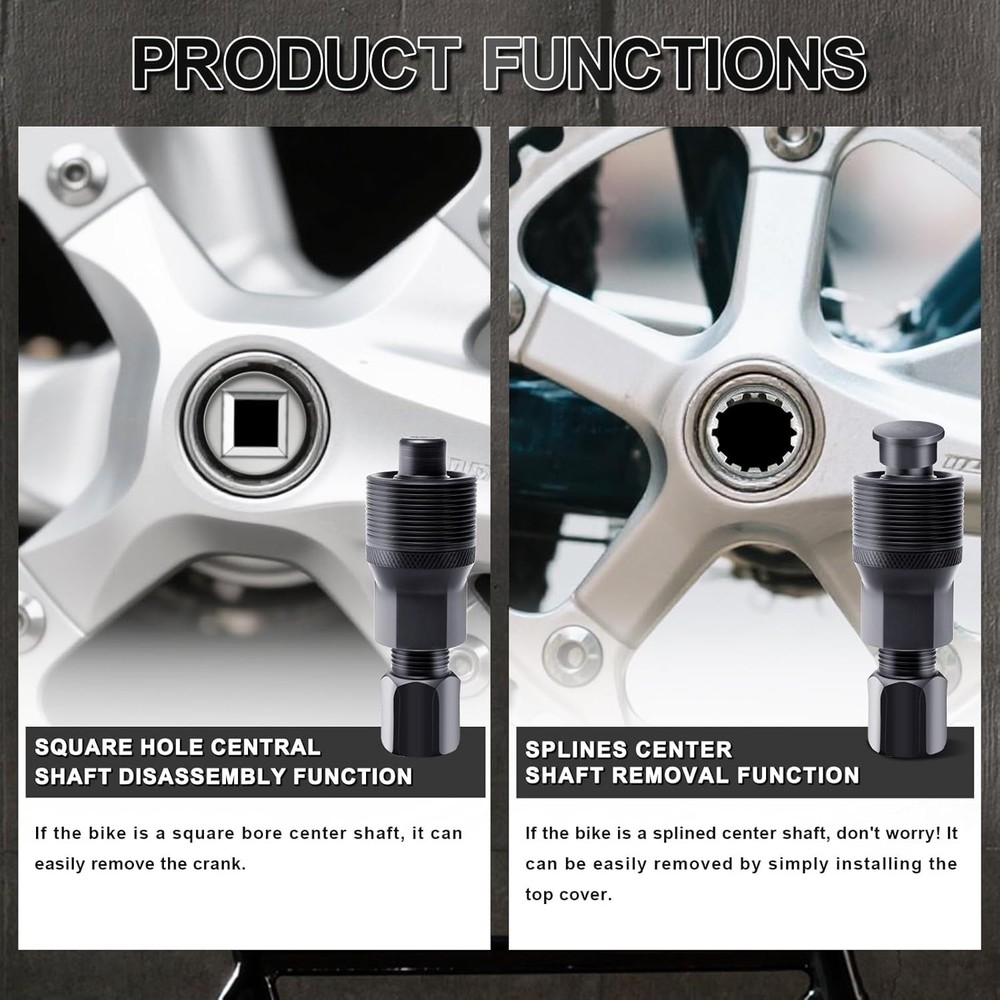 Crank Puller, Quality Bicycle Crank Removal Tool, Crank Arm Removal Tool for Rem