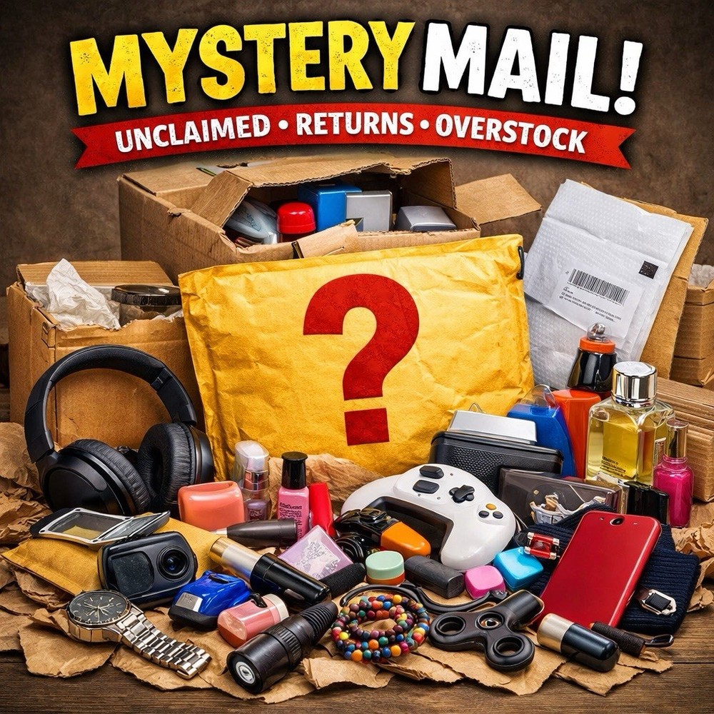 Random Item Package | Unclaimed | Overstock | Returned Mail | Surprise Package