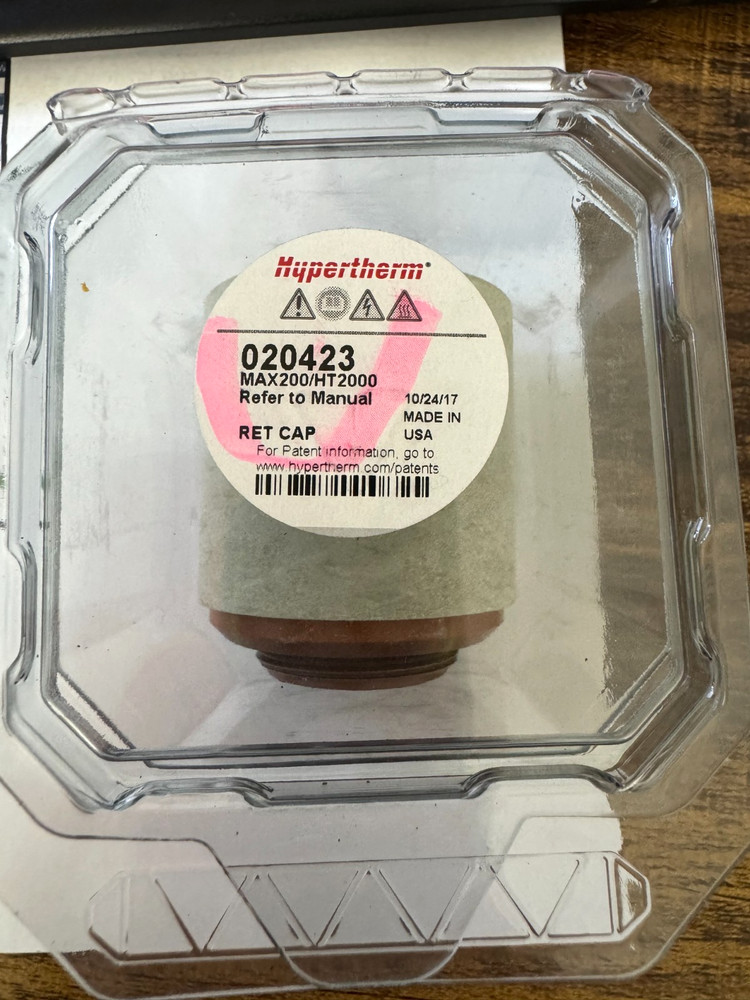 Hypertherm 020423 Ret Cap MAX200/HT2000
