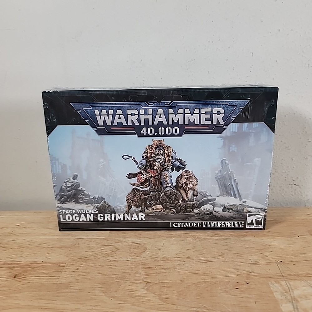 Warhammer 40k Space Wolves Logan Grimnar New 53-28