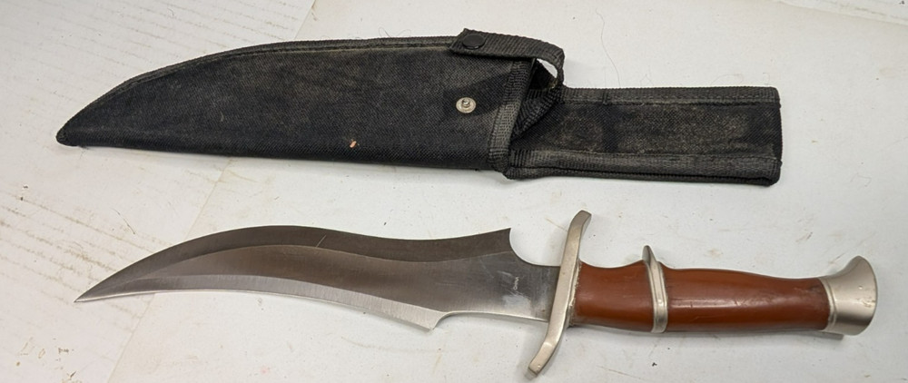 Vintage Stainless ROSTFREI Dagger & Sheath  15 " Long