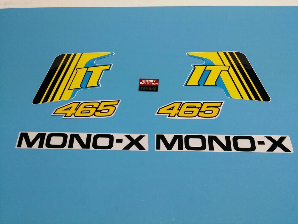YAMAHA IT465 1982  DECAL GRAPHIC SET(#Y40)