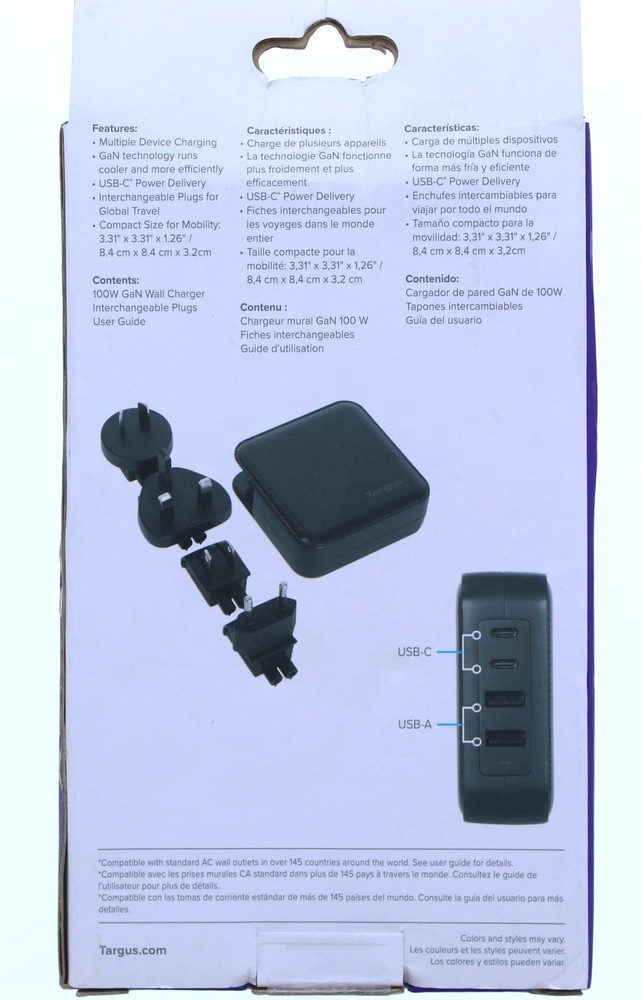 Targus GaN Wall Charger