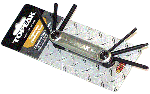 Topeak Supreme Seven Function Folding Tool / Allen Tool NEW!