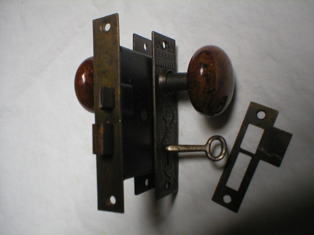 Antique Victorian Era Door Hardware