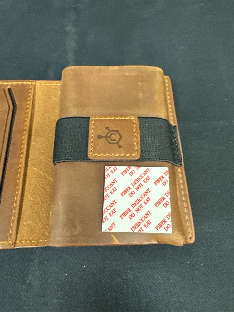 Code 118 Leather Case For Wallet Chestnut