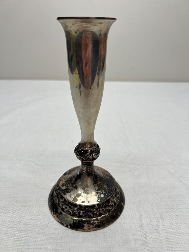 Vintage Sterling Silver Candlesticks Marked sterling