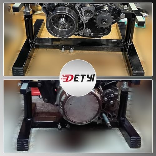 Heavy Duty Motorcycle Engine Stand, Adjustable Motorcycle Motor Stand for