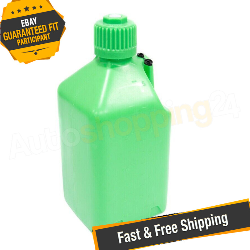 Scribner 2000GG Glow Green Plastic Utility Jug, 5 Gallon