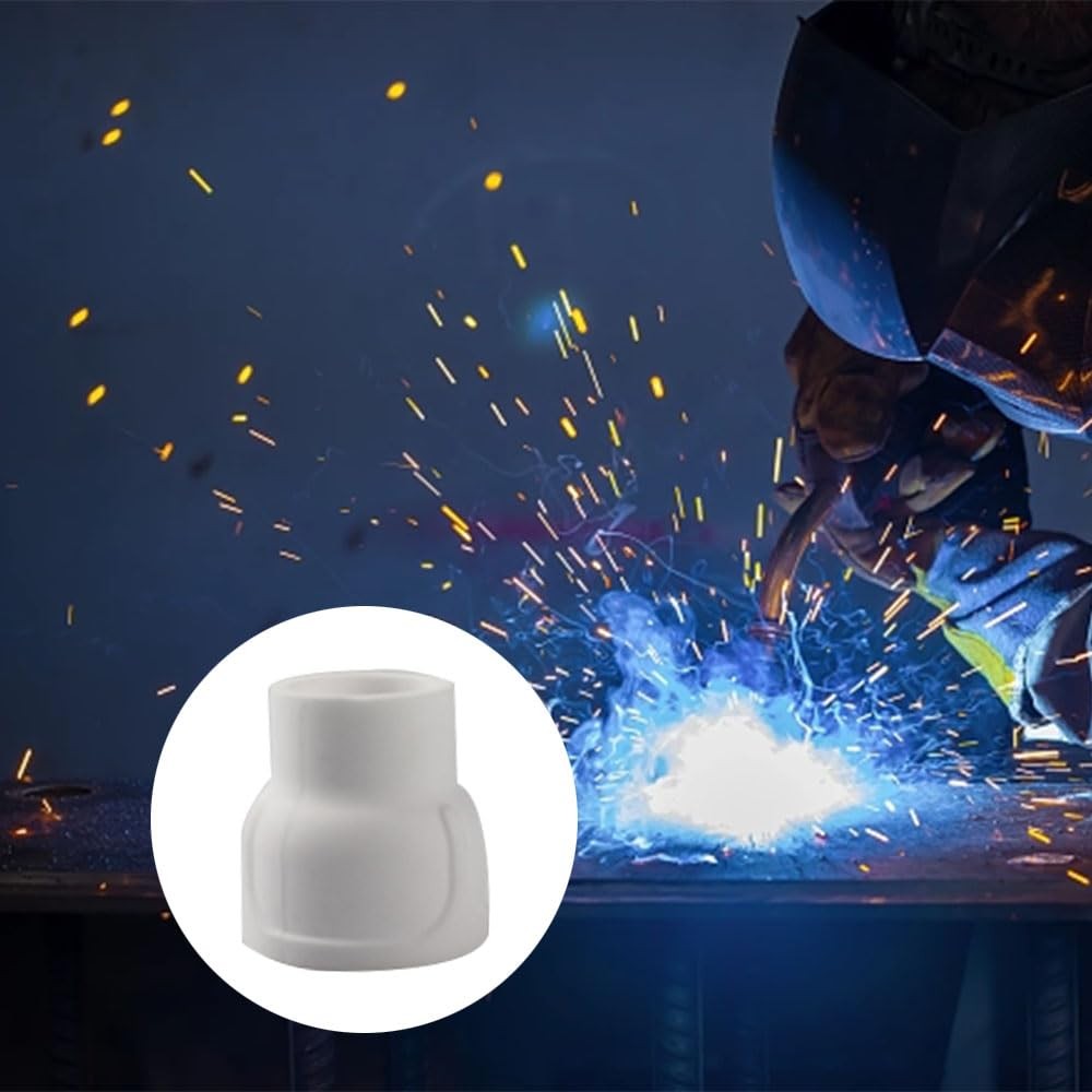 Vaphy #12 Ceramic TIG Welding Cup 10-Pack White