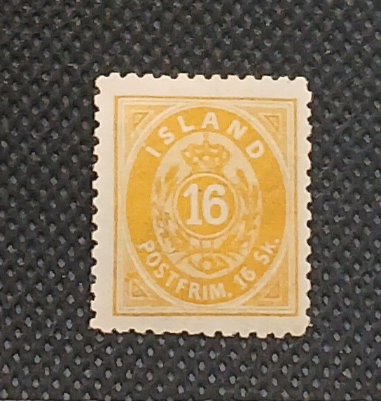 Iceland 1873 Scott #7 Mint
