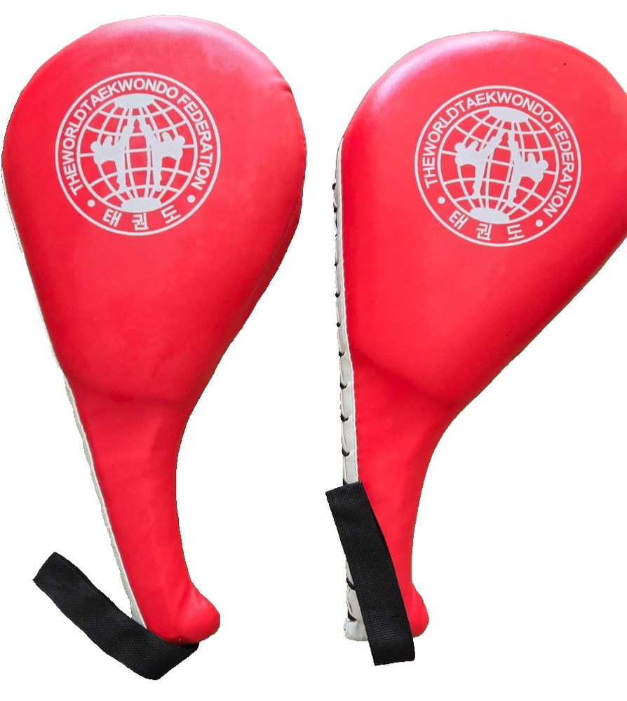 2 Pack Taekwondo Kick Target Pads - Red