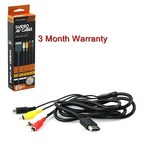 S-Video AV Cable for Sega Dreamcast System "New"