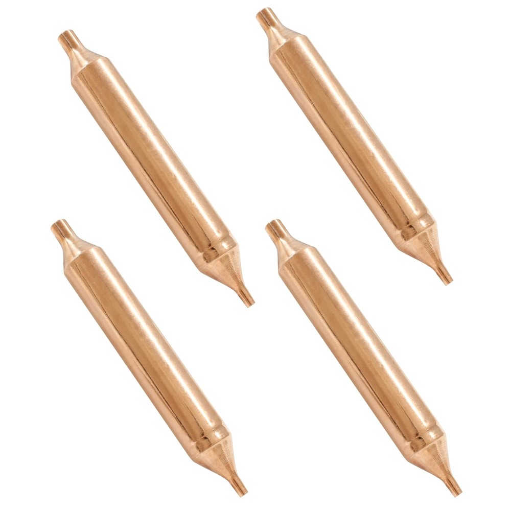 4Pcs Refrigerator Filter Dryer Copper Filter Dryer for Refrigeration Refriger