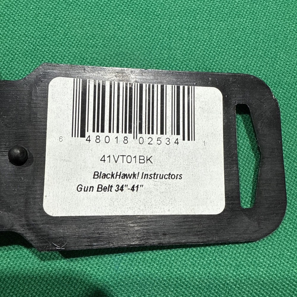 BLACKHAWK Instructor's 1.75" Gun Belt - Black - Medium