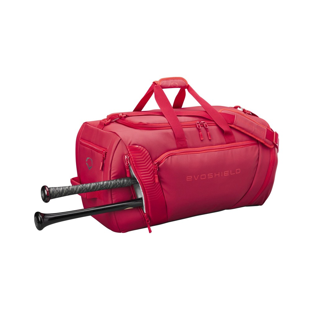 Evoshield Tone Set Baseball/Softball Duffle Bag - Scarlet