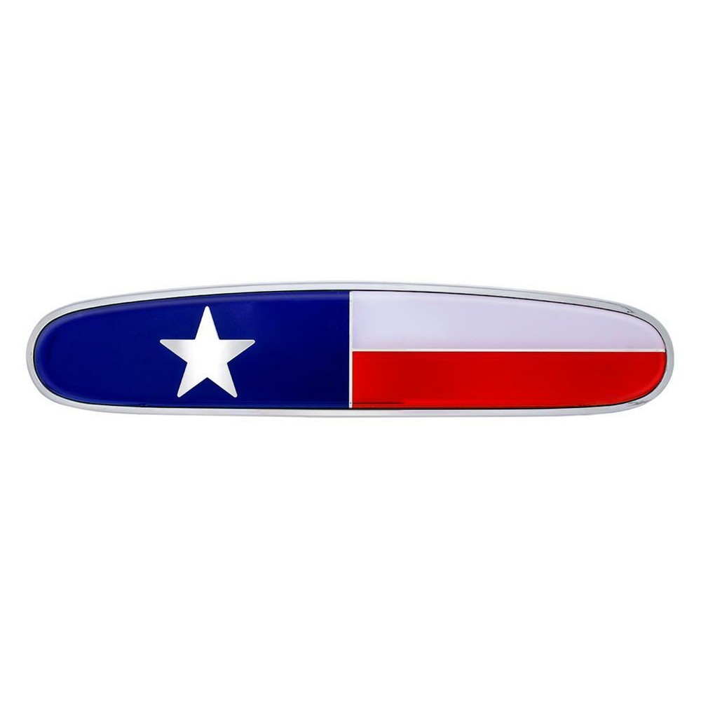 Freightliner Chrome Die Cast Texas Flag Emblem