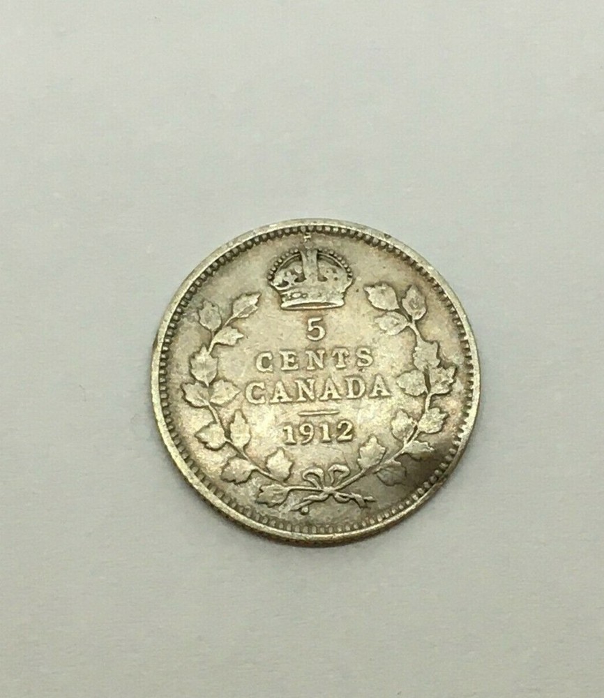 Canada 1912 5 Cents VF