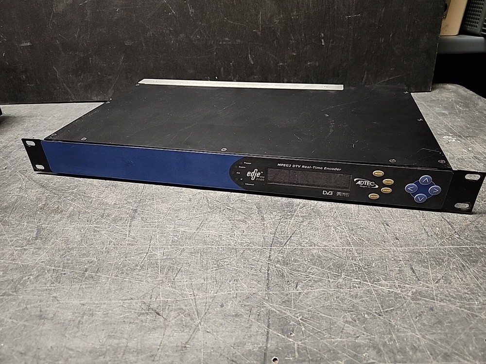 Adtec Edje RM-2100, MPEG2 DTV Real-Time Encoder