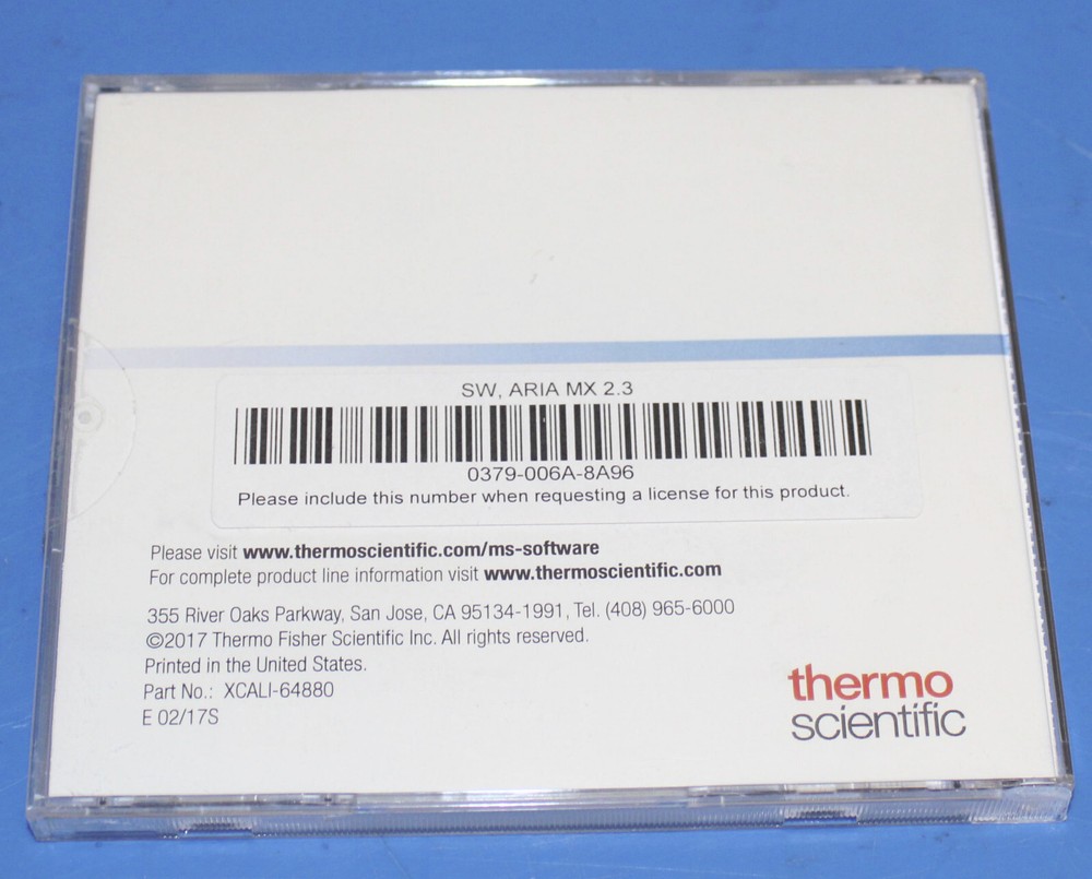 New Thermo Scientific Aria MX 2.3 Software