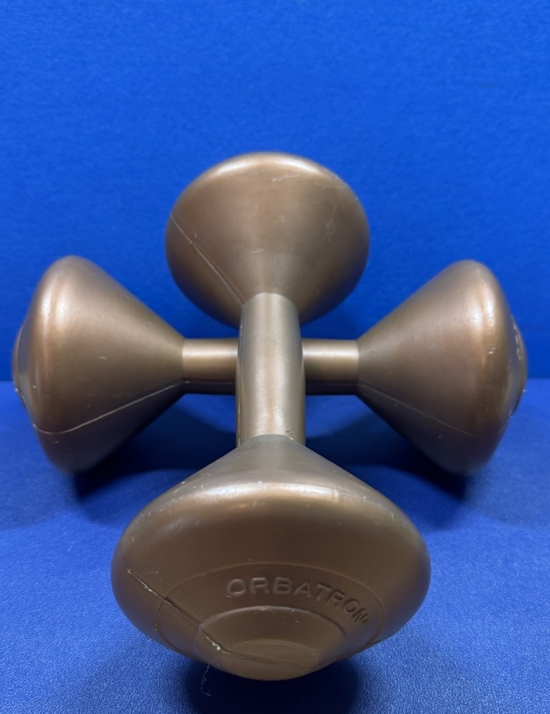Vintage ORBATRON Dumbbells 5 lbs Each