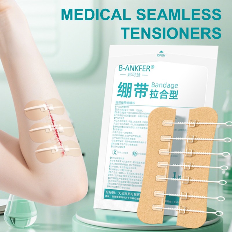 Zipper Tie Wound Closure Patch Hemostatic Patch Wound Fast Without Suture