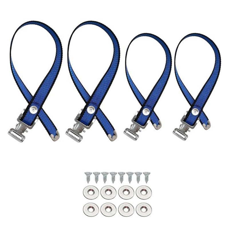 Profession Drywall Stilts Replacement Straps Set with Hardware Adjustable Bands