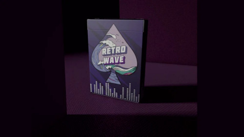 Retro Wave Playing Cards