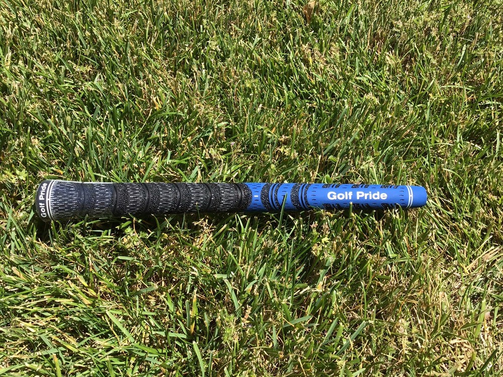 Golf Pride MCC New Decade MultiCompound Golf Grip - Blue/Black MIDSIZE